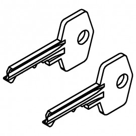 Spare Keys (x2) for QKK